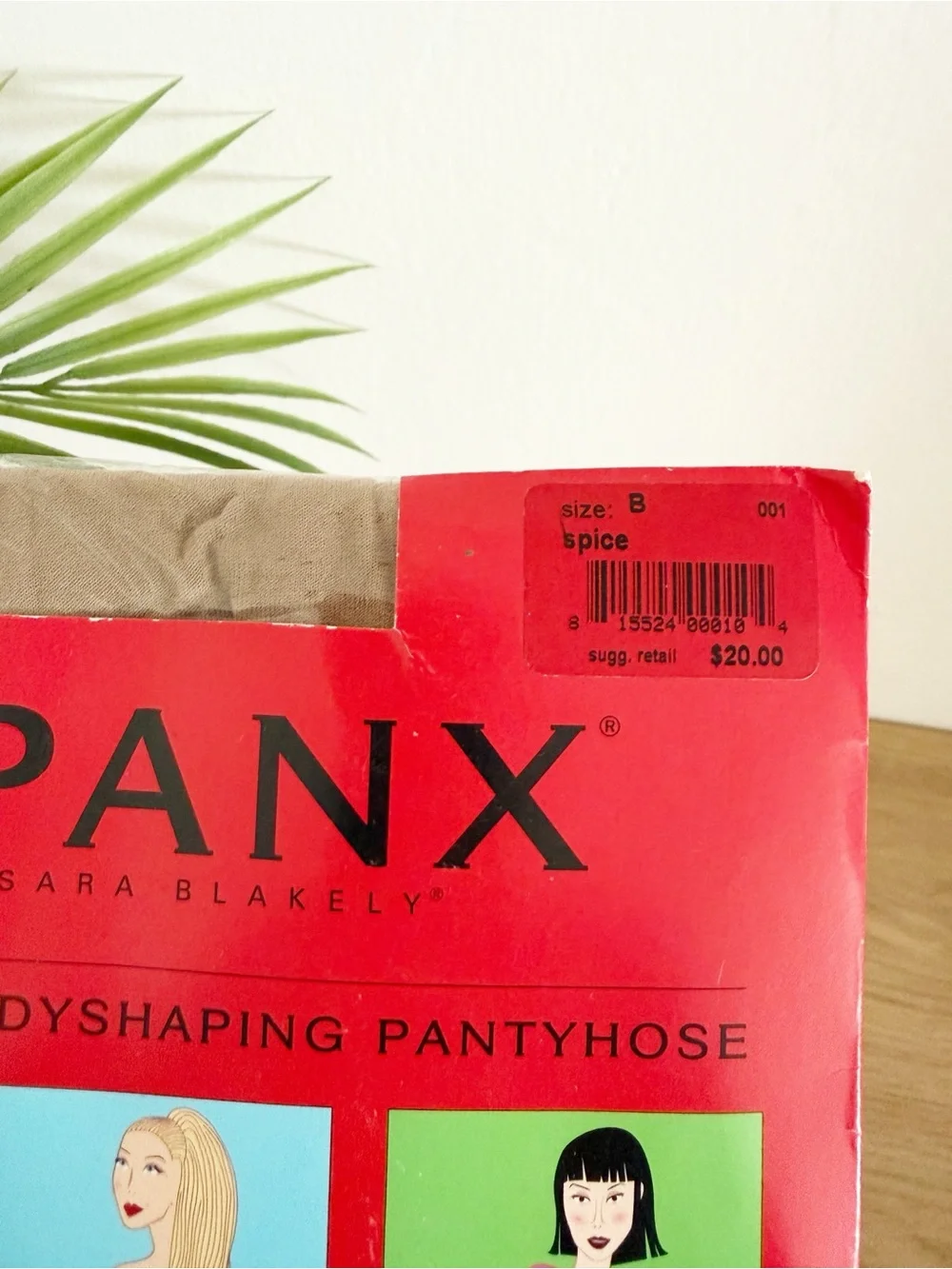 Vintage new Spanx Original Footless Bodyshaping Pantyhose Control Top Spice B